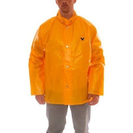 TINGLEY Tingley® Iron Eagle® Jacket - Gold - Inner Cuffs/Storm Fly Front/Hood Snaps, Large J22257.LG